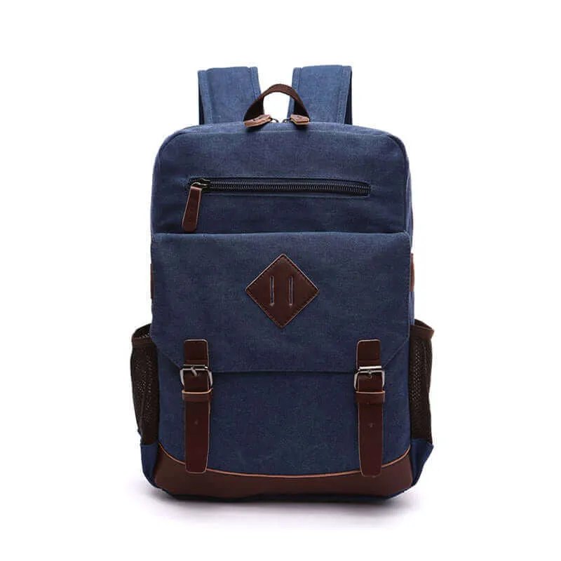 Canvas Backpack | Fits 14 Inch Laptop