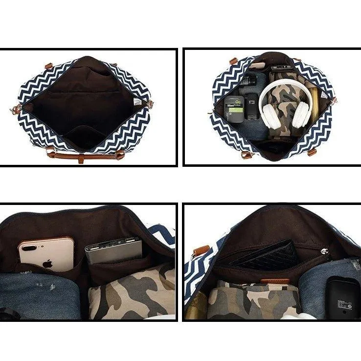 Canvas Travel Bag Weekend Duffle