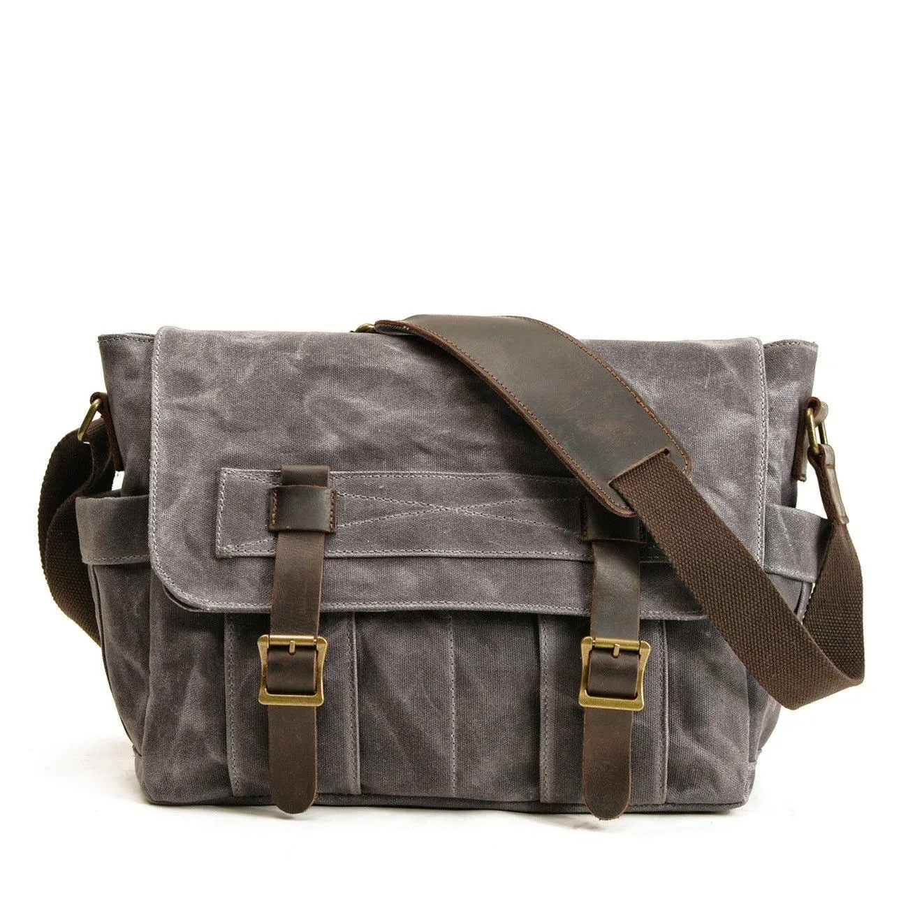 Canvas Vintage Messenger Bag Mens Motobags