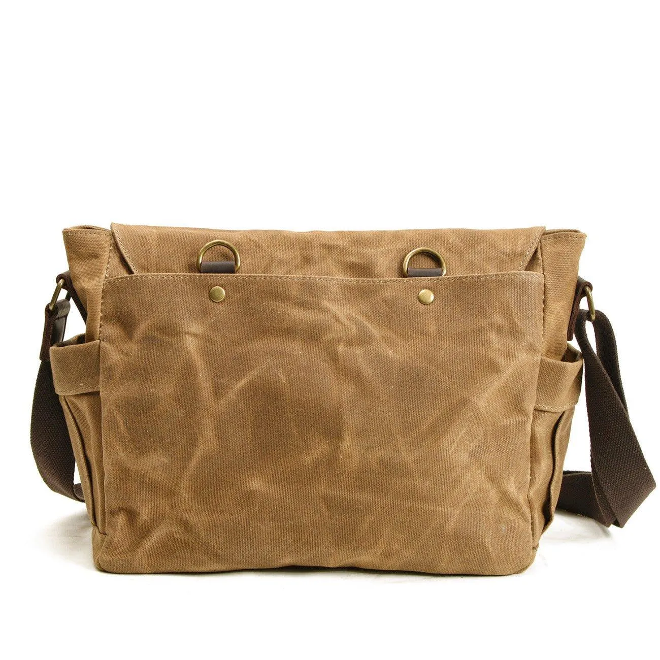 Canvas Vintage Messenger Bag Mens Motobags