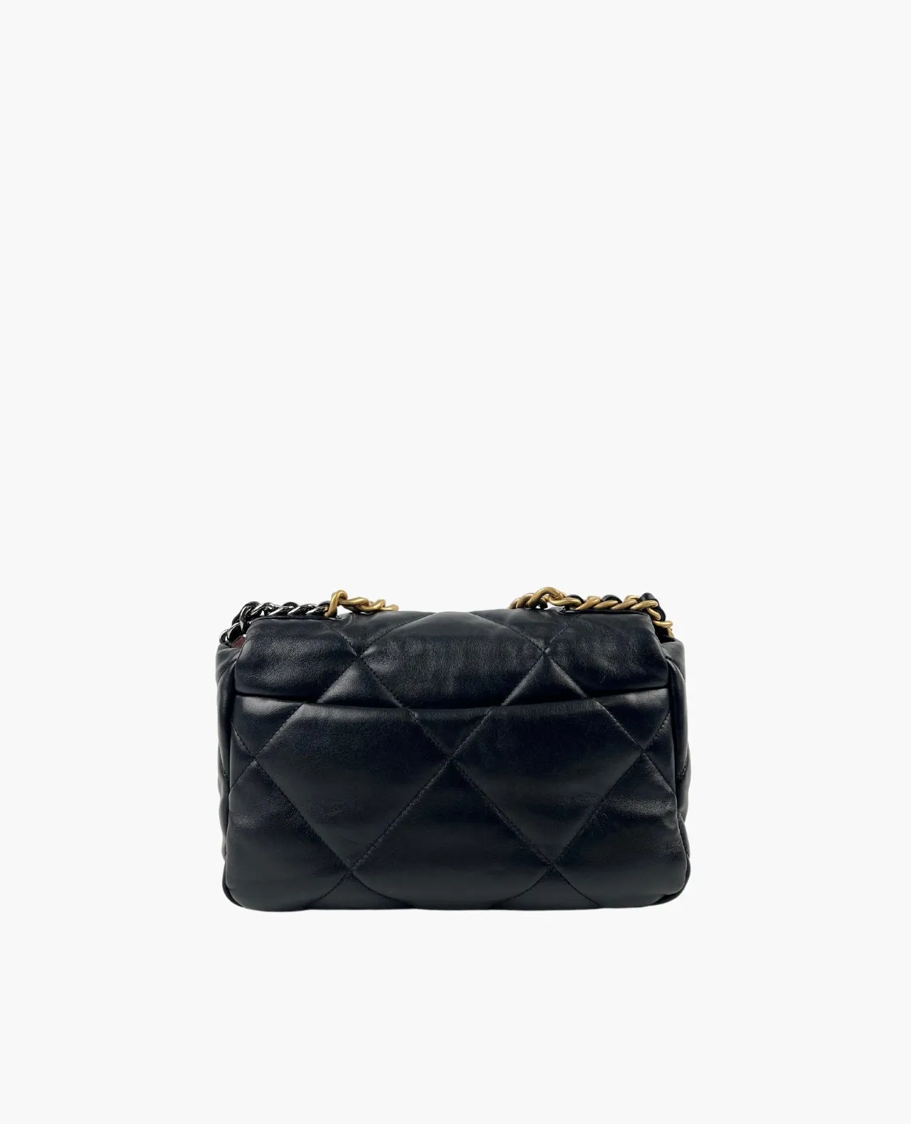 Chanel 19 Small Black Lambskin