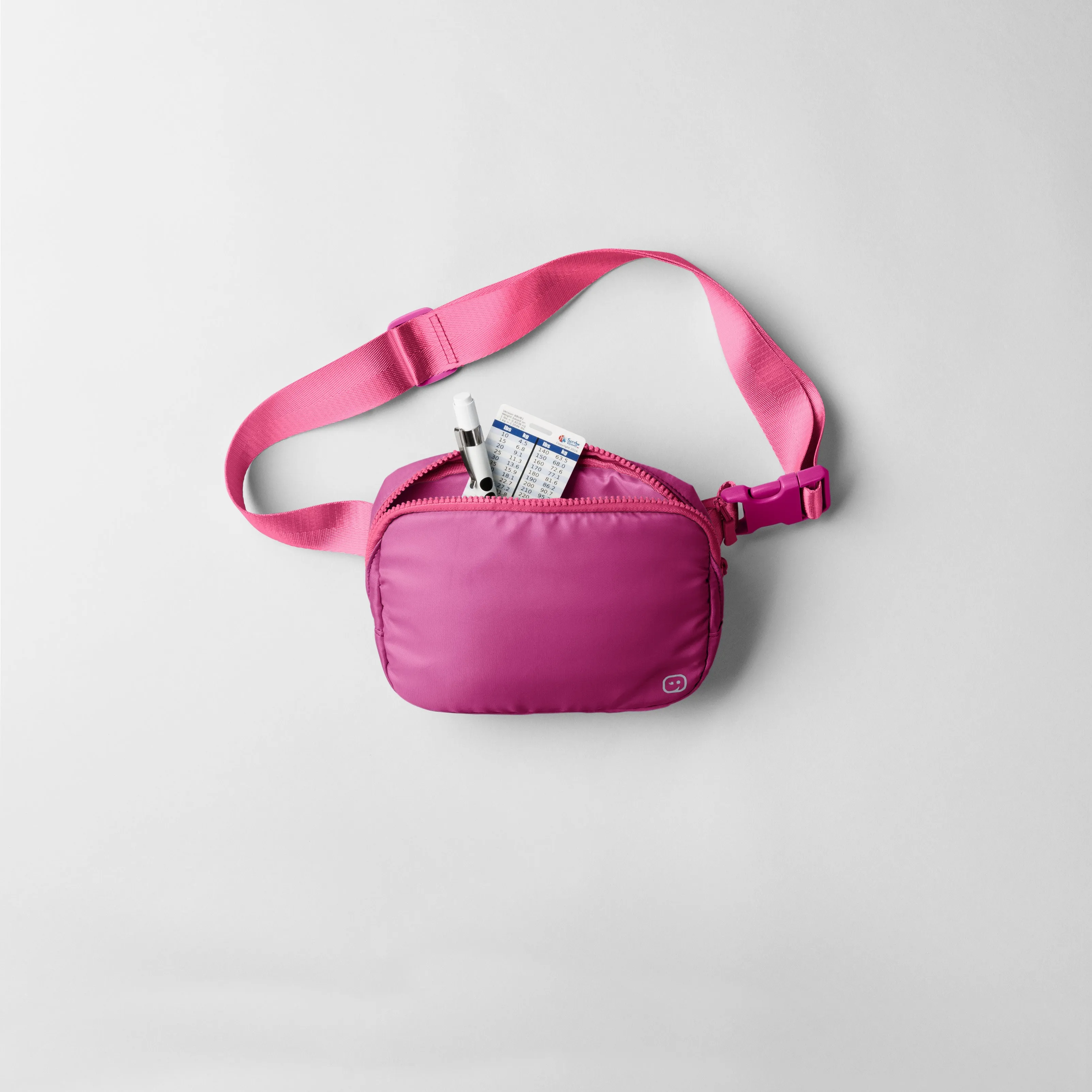 Chatelaine Belt Bag - Raspberry