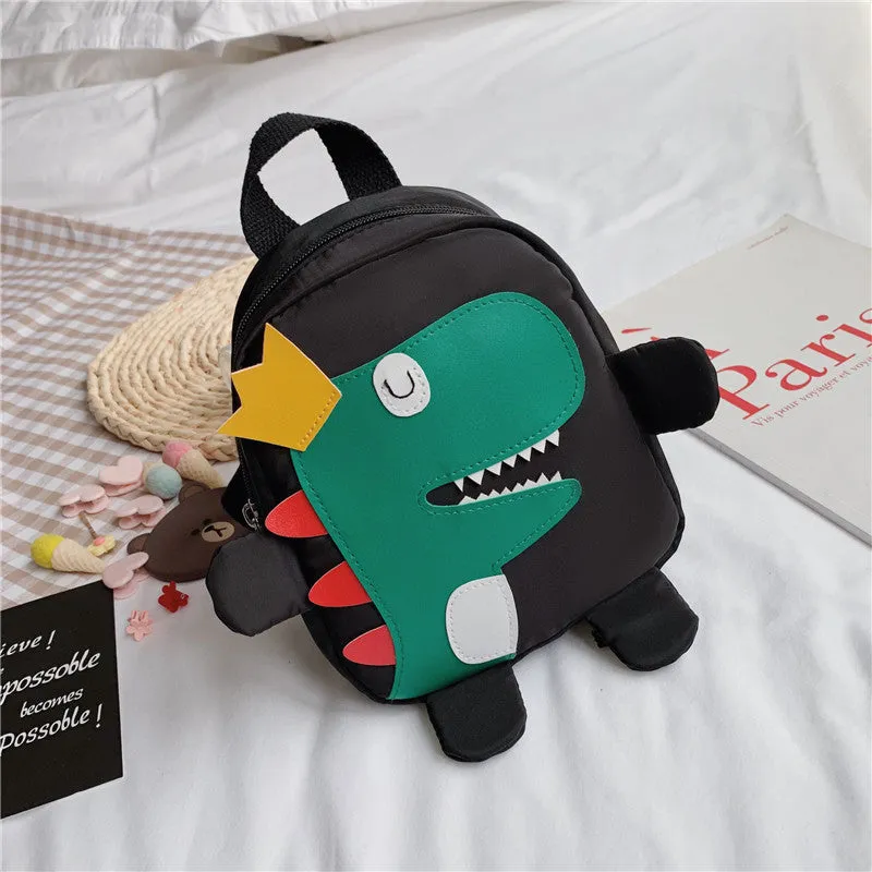 Children's Baby New Dinosaur Boys' Backpack Cartoon Cute Girl Backpack 1-3 Years Old Small Bookbag Fashion