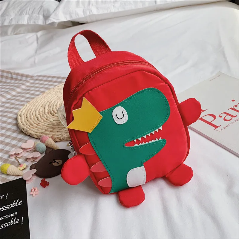 Children's Baby New Dinosaur Boys' Backpack Cartoon Cute Girl Backpack 1-3 Years Old Small Bookbag Fashion