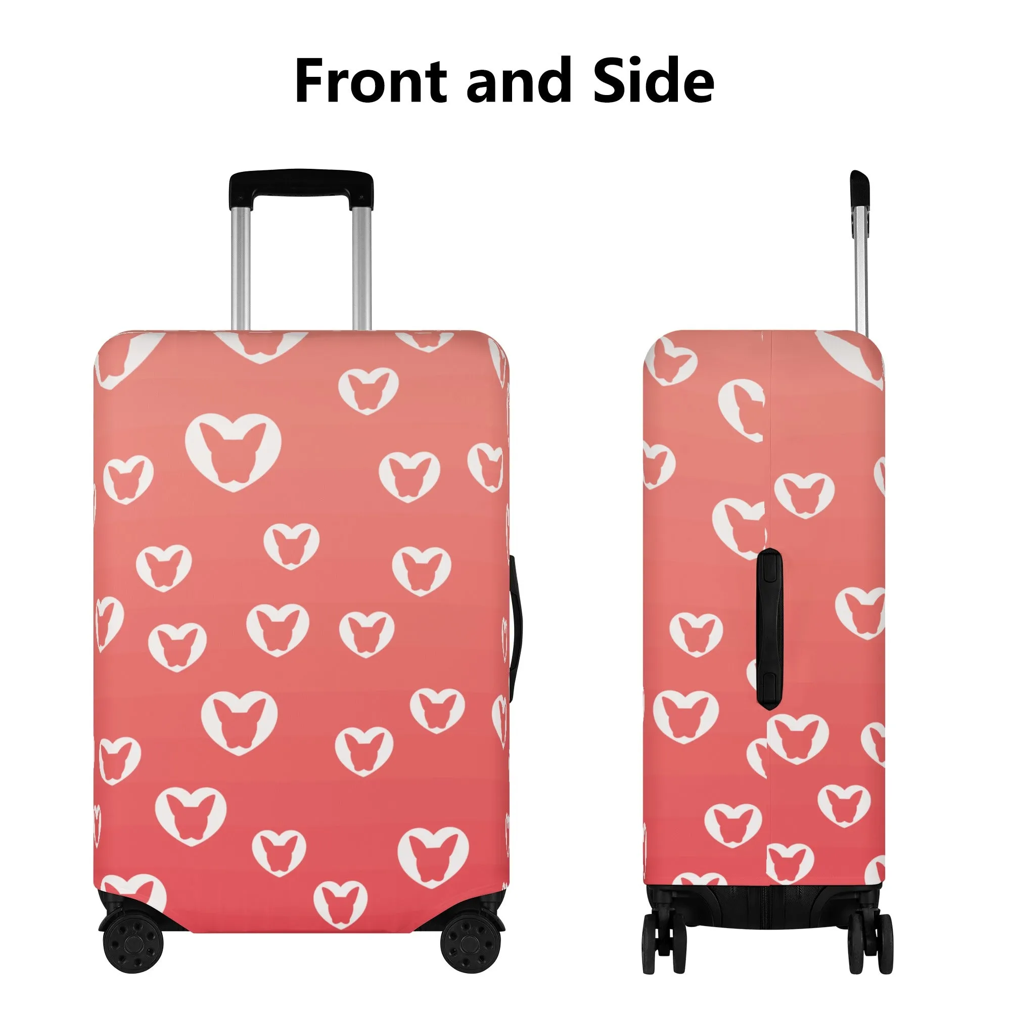 Chloe - Luggage Cover for Boston Terrier lovers