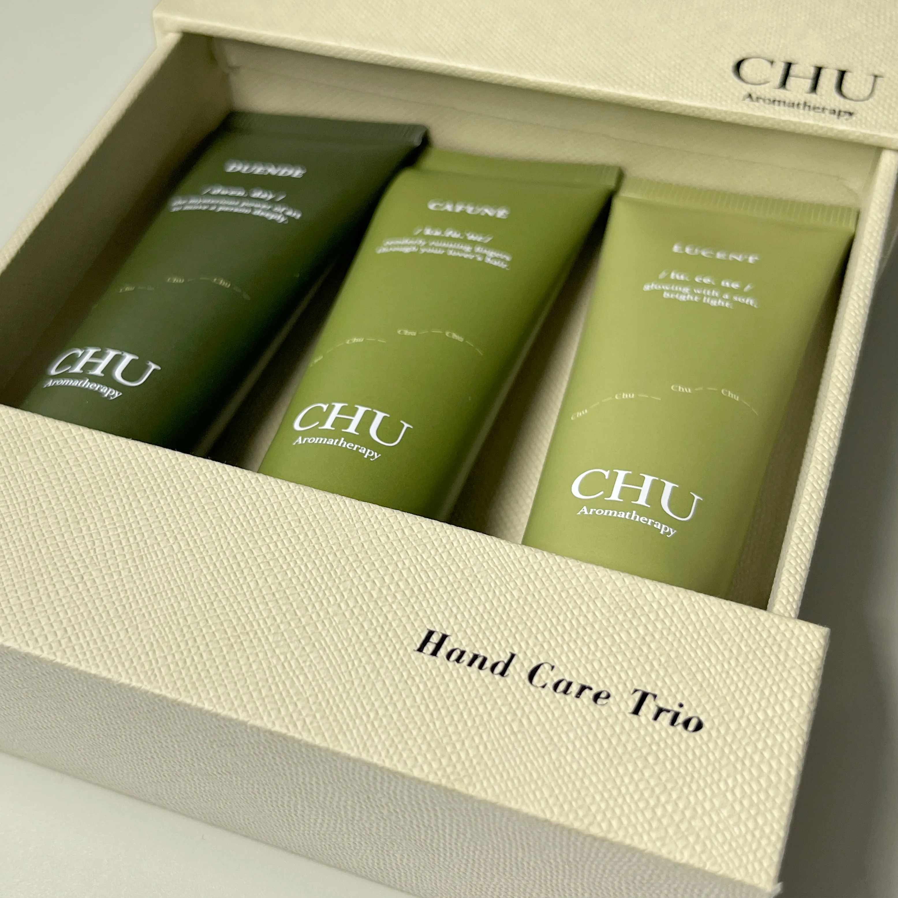 CHU Aromatherapy | Hand Care Trio