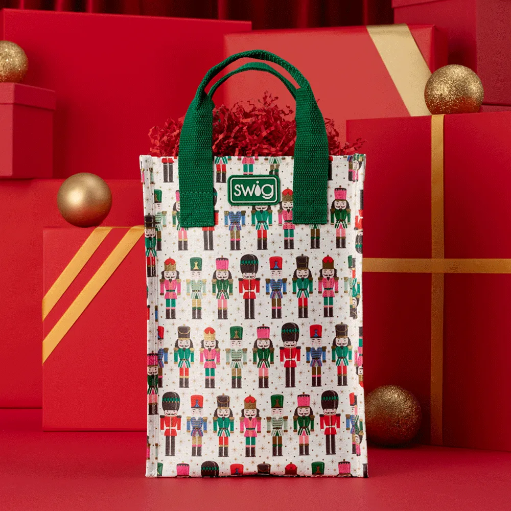 Classic Nutcracker Reusable Gift Bag Tall