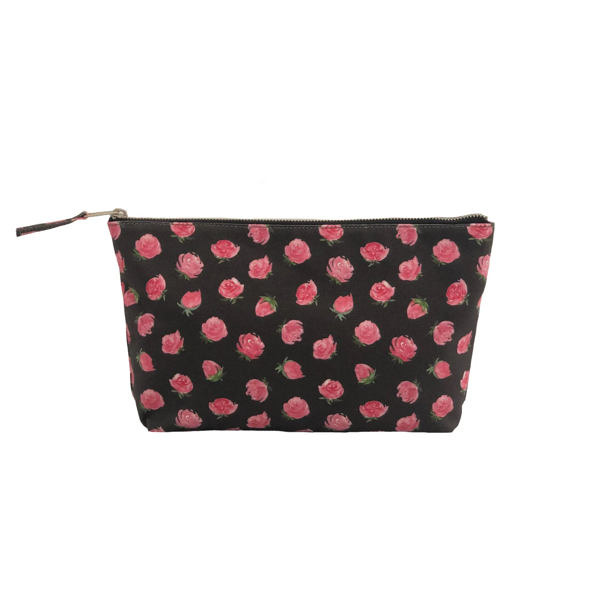 Clutch Bag: Black Floral