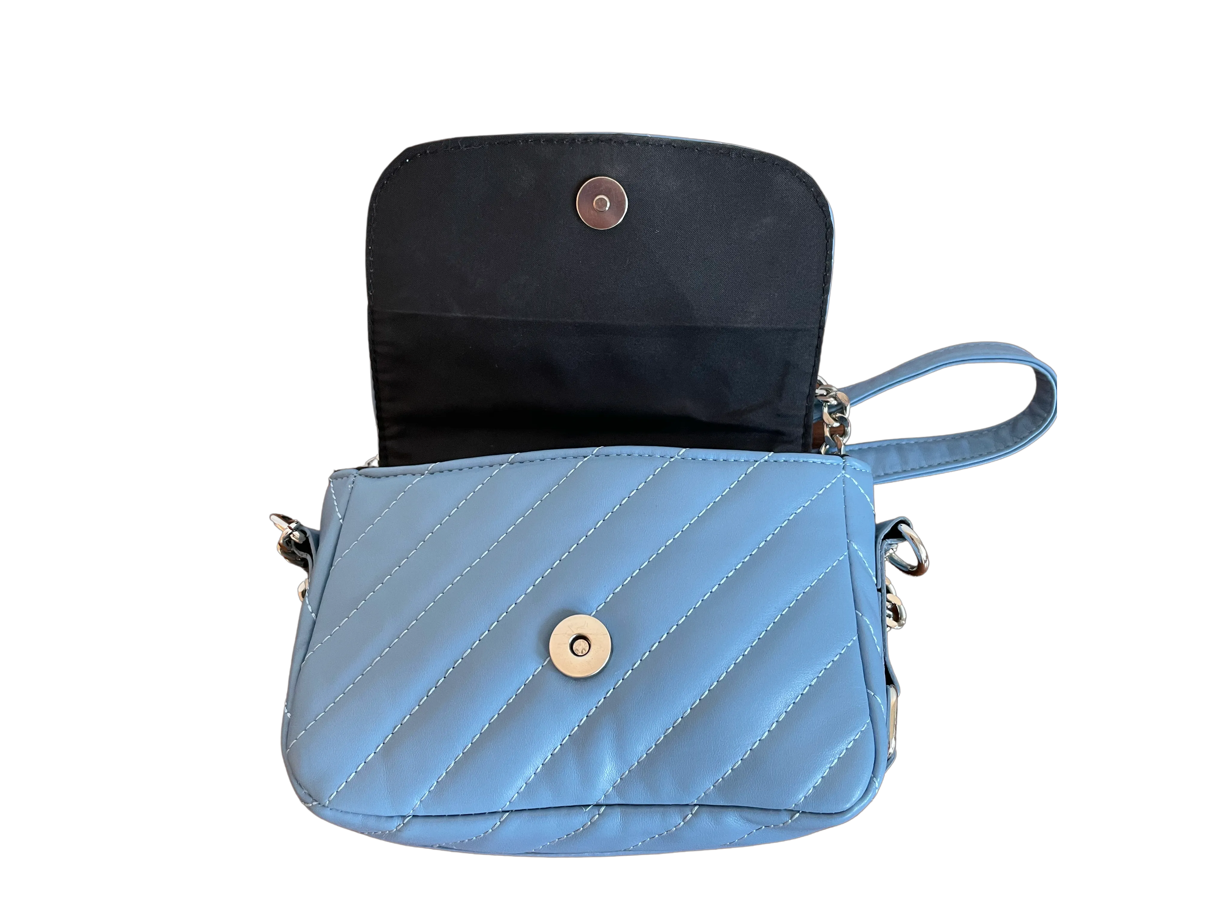 Cornflower Blue Quilted Bag