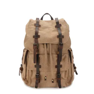 Cotton Canvas Backpack for Outdoor