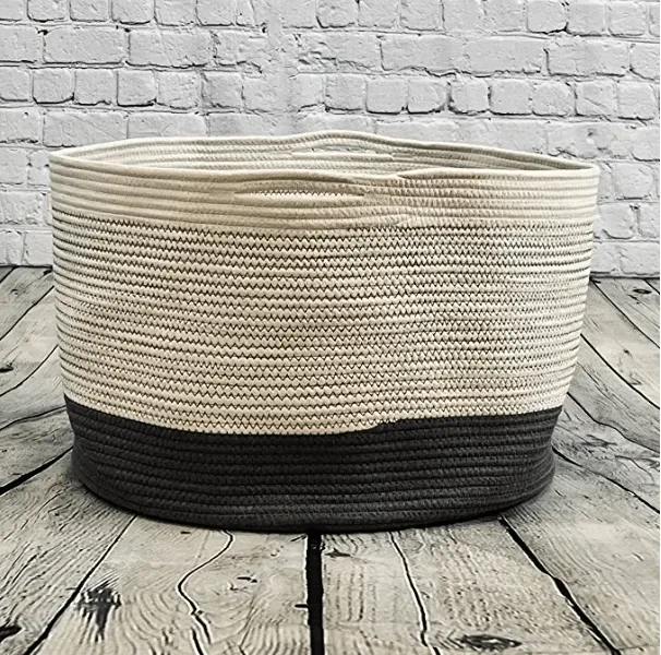 Cotton Rope Basket - 20 inch diameter