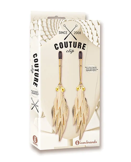 Couture Clips Golden Harvest Luxury Nipple Clamps