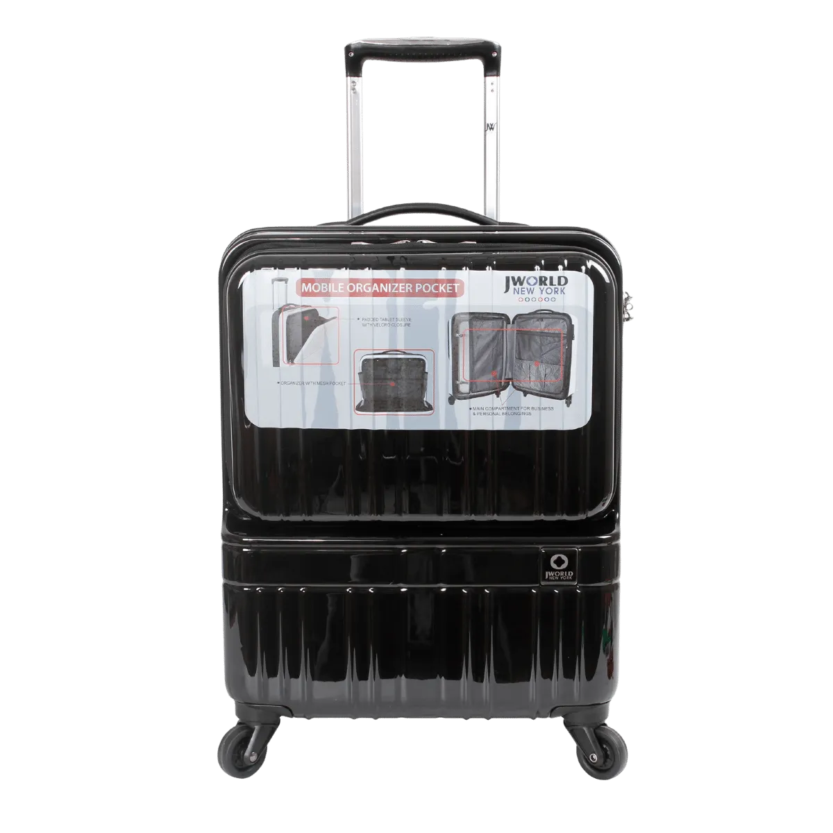 Cue Carry-On Luggage With Spinner Wheels - Final Sale