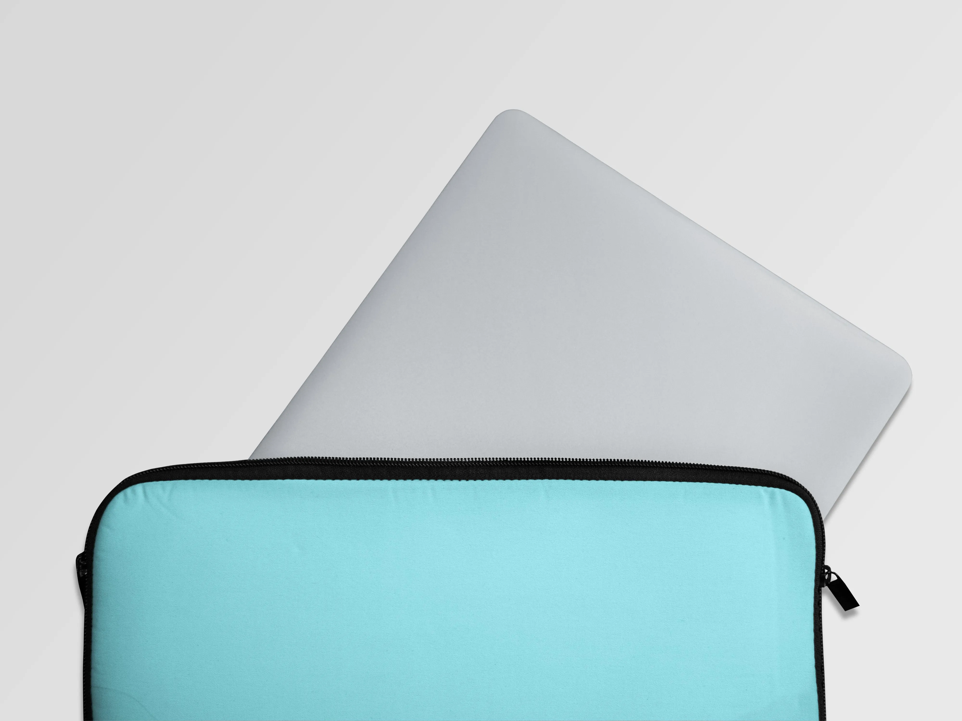 Cyan Basic Laptop Sleeve Bag