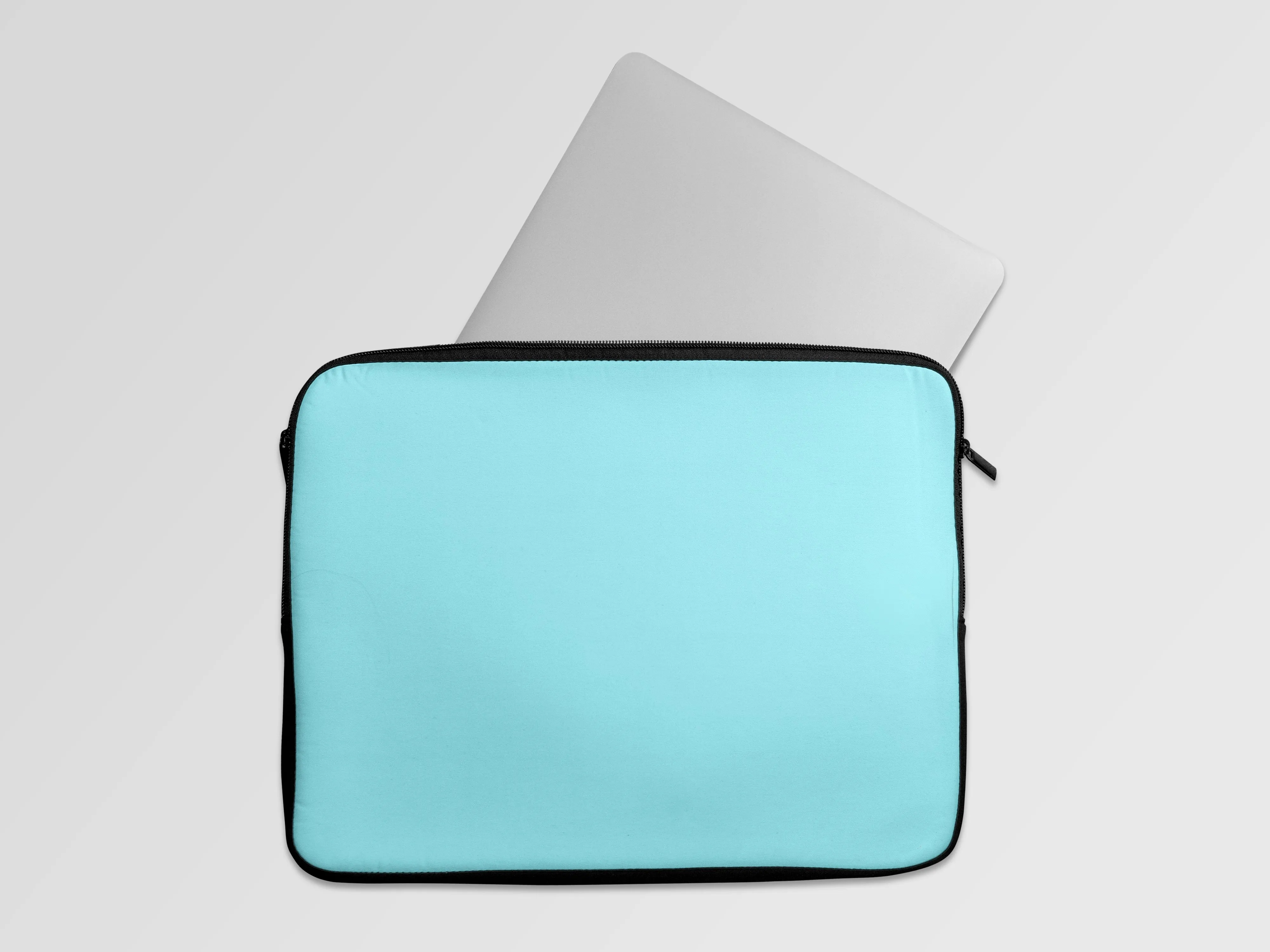 Cyan Basic Laptop Sleeve Bag