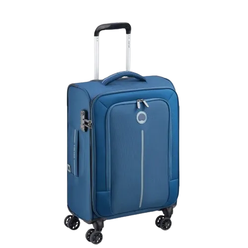 Delsey Caracas 4W Trolly Blue Expandable - Set of 3