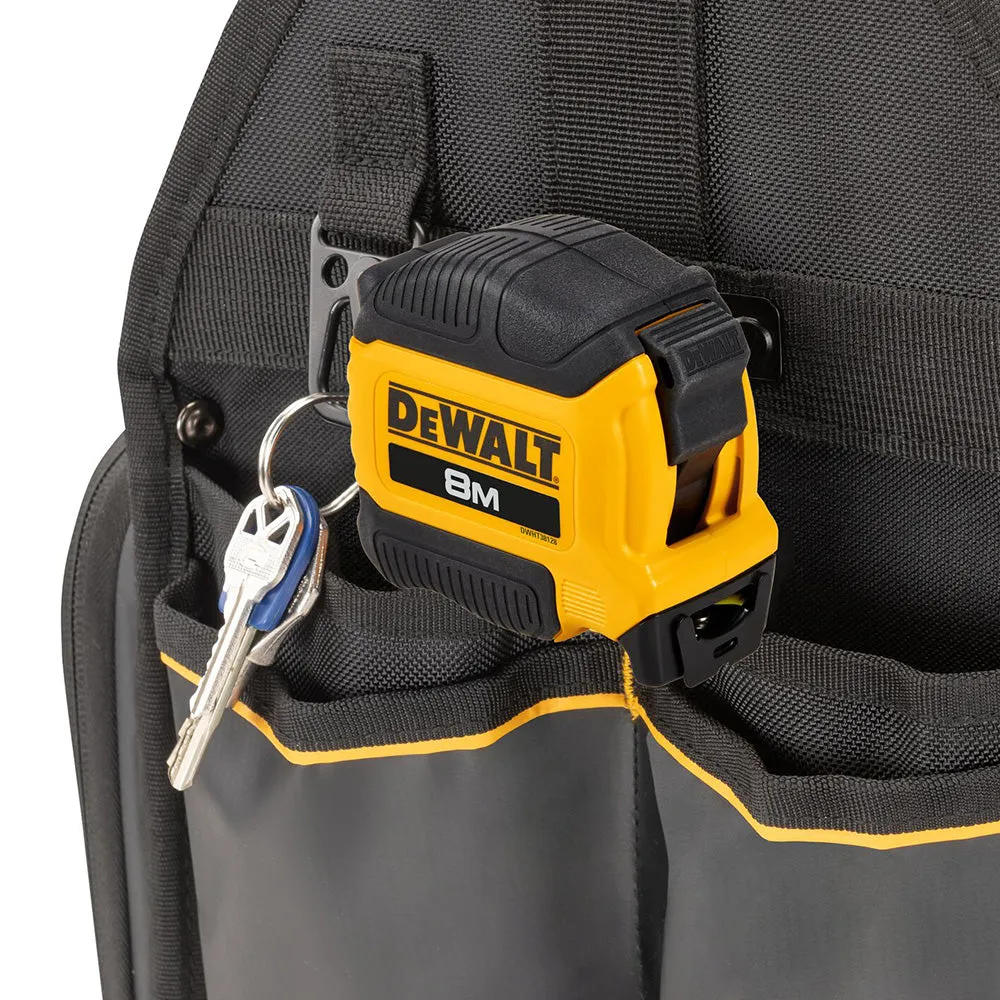 Dewalt DWST60105-1 Pro 11" Electricians Tote Tool Bag Storage Case 34 Pockets