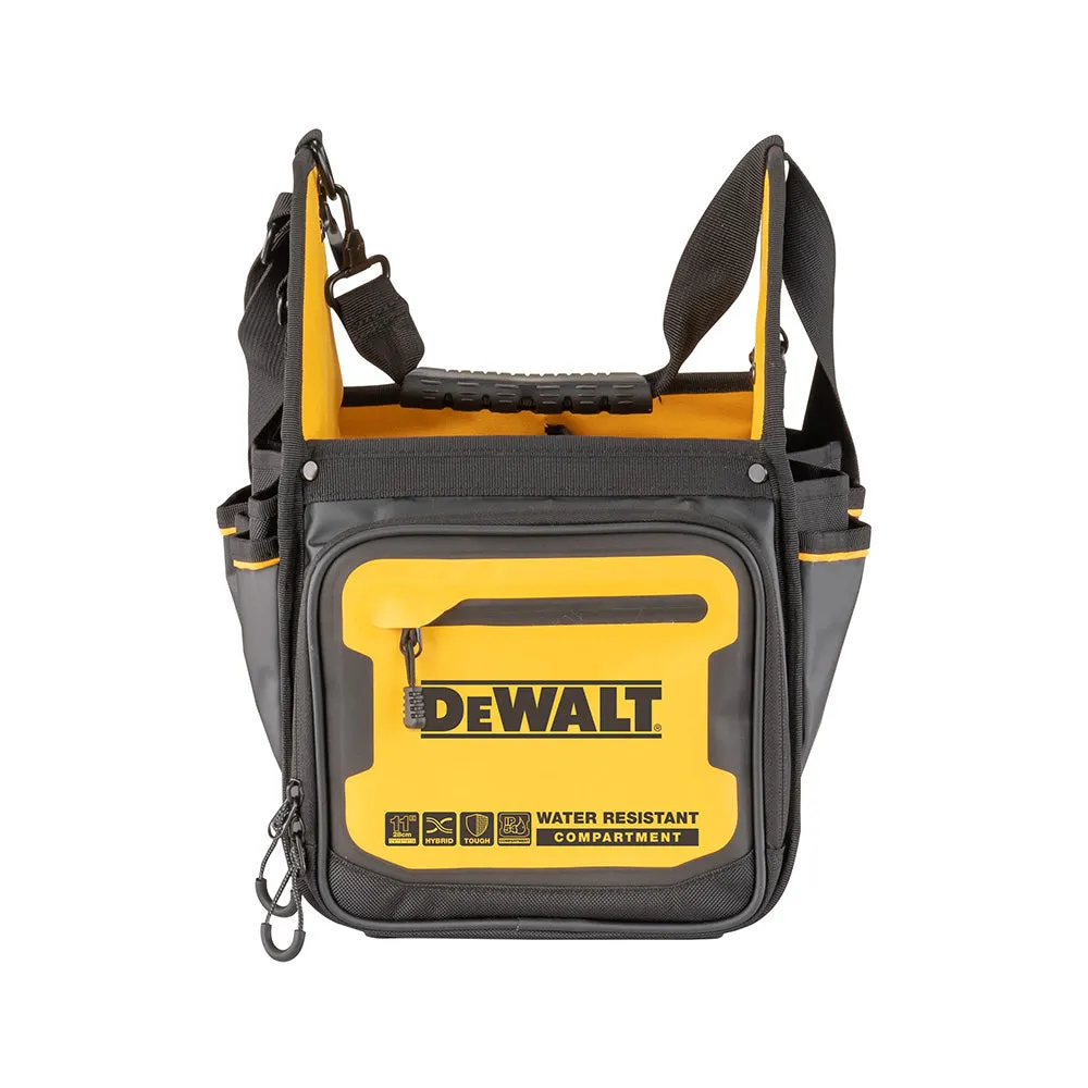 Dewalt DWST60105-1 Pro 11" Electricians Tote Tool Bag Storage Case 34 Pockets