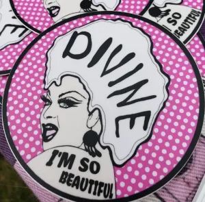 Divine “I’m So Beautiful” Sticker