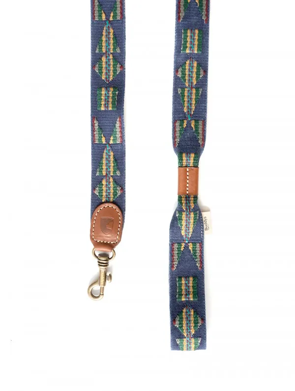 Dog Lead: Etna Blue