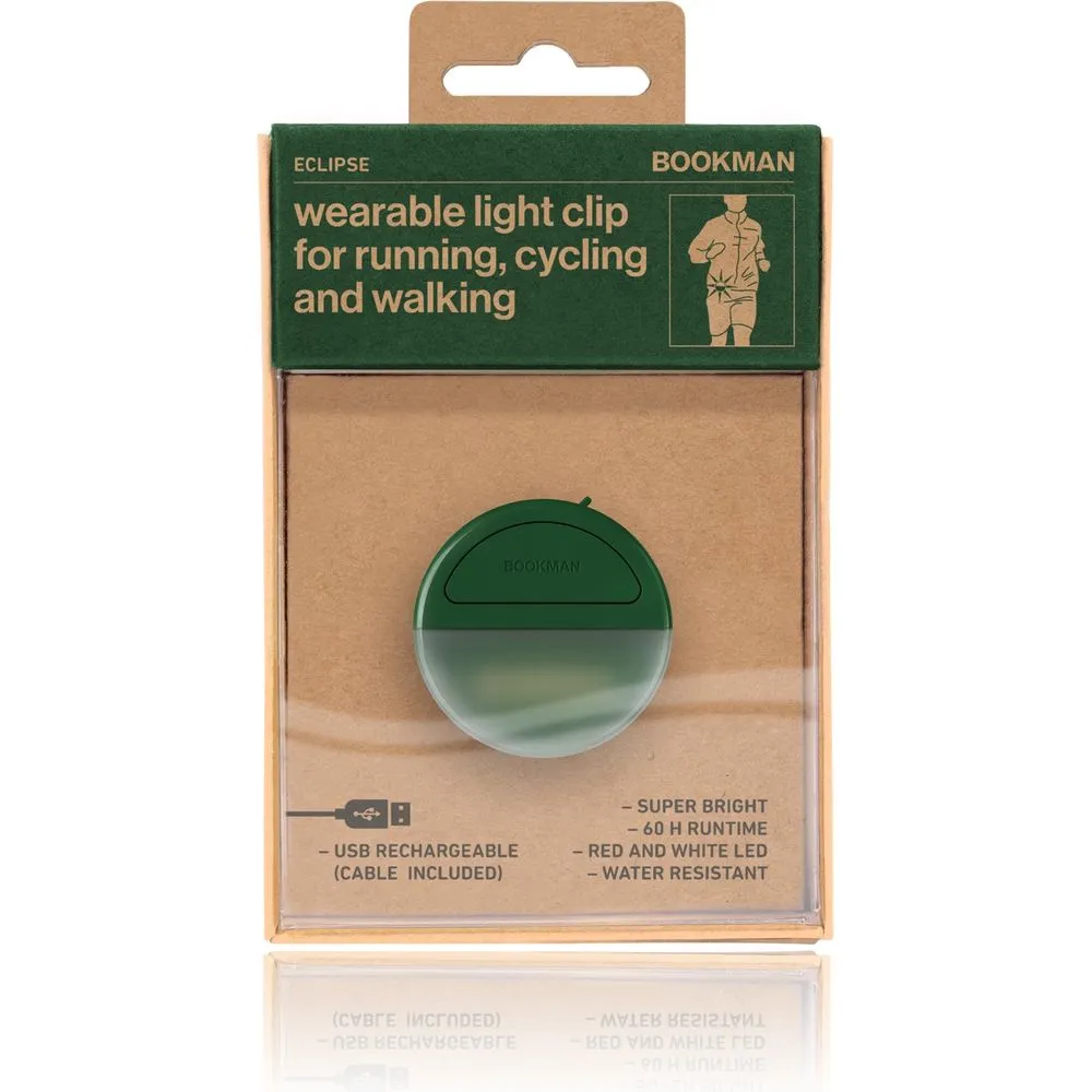 Eclipse Wearable Light Clip - Green