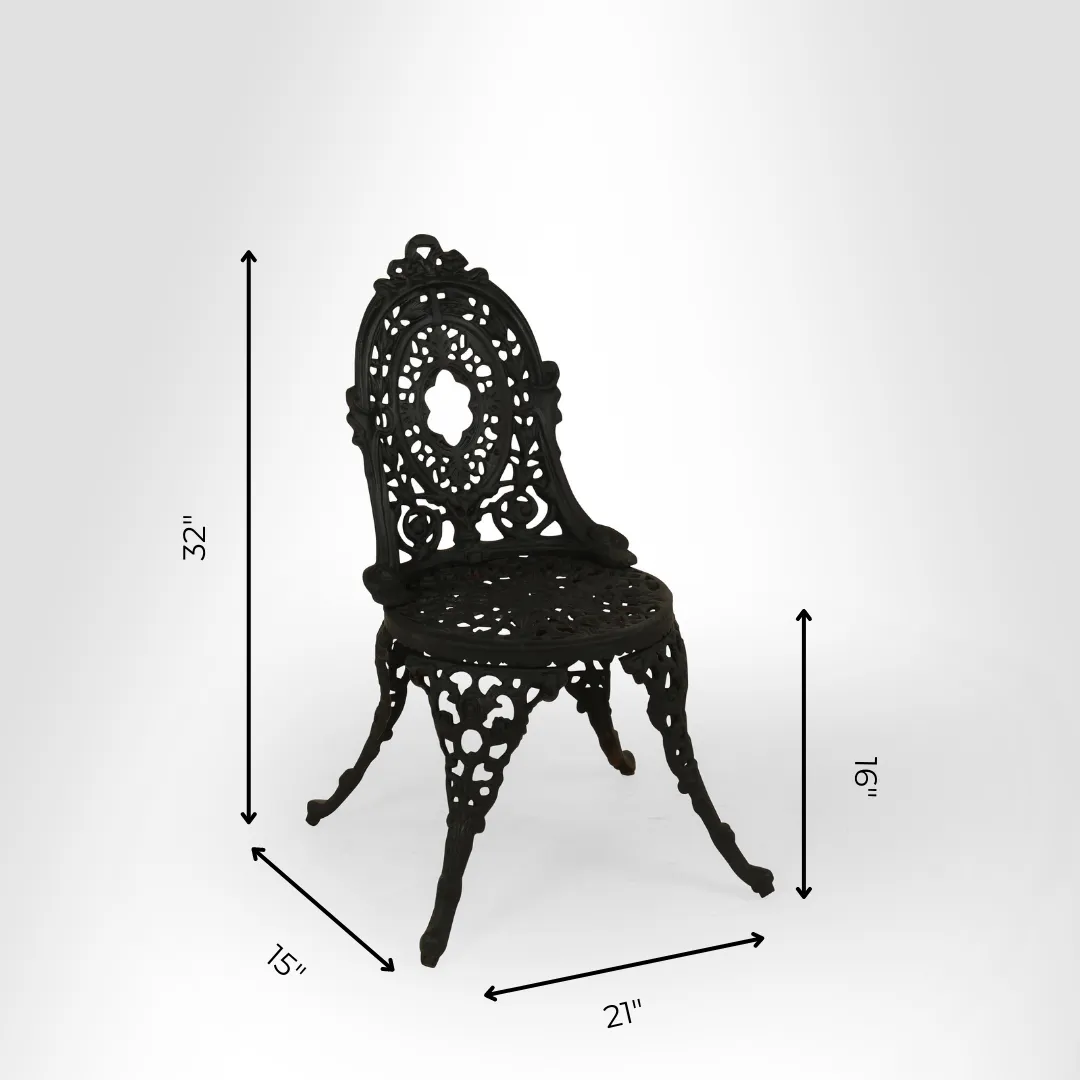 Ellis III Cast Iron Chair