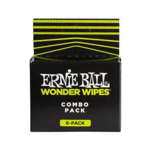 Ernie Ball Wonder Wipes Multi-Pack