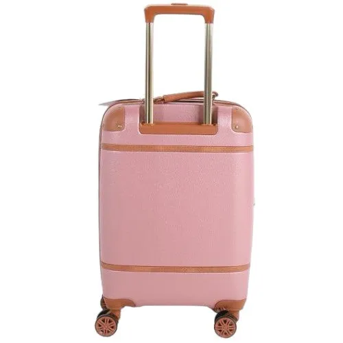 Fantana ABS With PC LICHEE Pattern 4 Wheel Spinner Trolley Case - 24" Medium