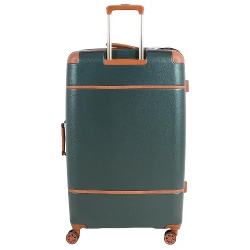 Fantana ABS With PC LICHEE Pattern 4 Wheel Spinner Trolley Case - 24" Medium