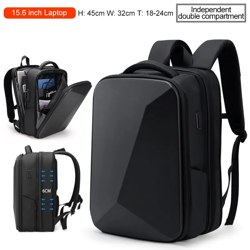 Fenruien Backpack Anti-theft Waterproof USB Charging Men Business Backpack