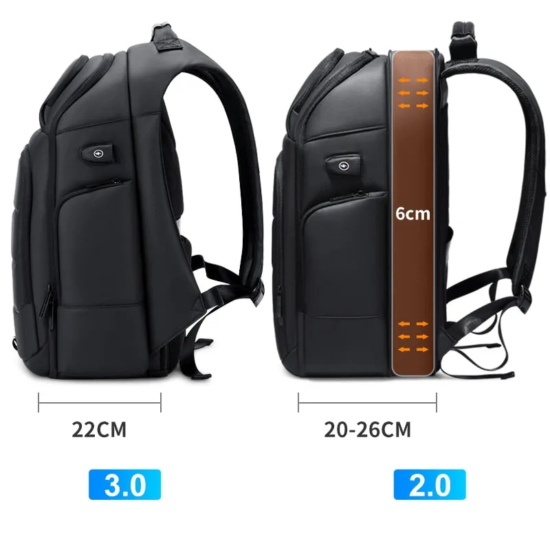 Fenruien Waterproof Backpacks USB Charging  Anti-theft  High Capacity