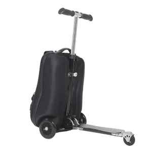 FlexPack Detachable Scooter Suitcase: 20 Inch Detachable Scooter Backpack | Multi-Functional Boarding Suitcase