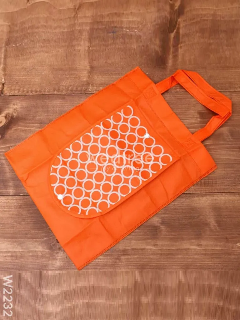 Foldable nonwoven shopping bag small - W2232