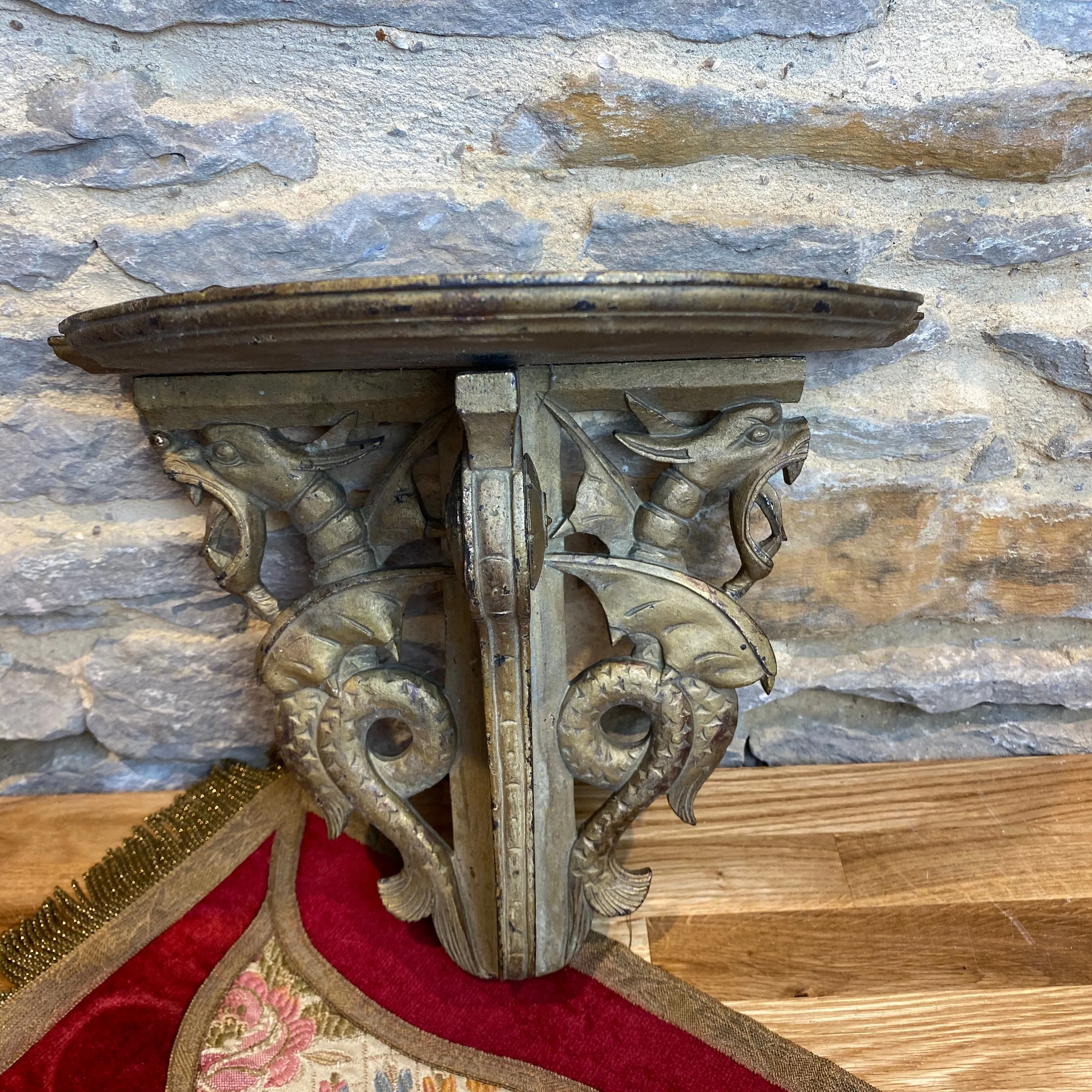 French ornate shelf