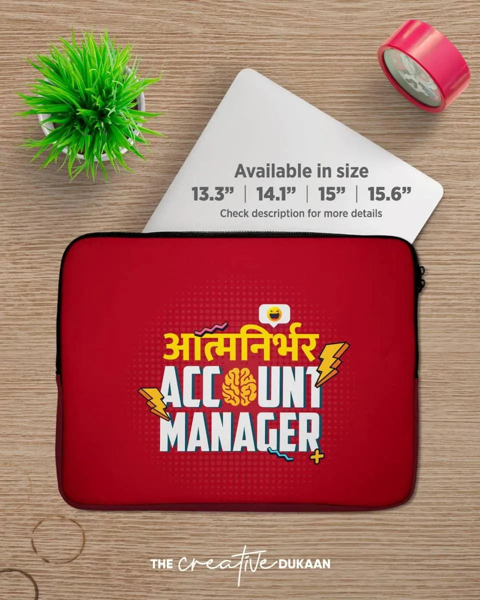 Funny Laptop Cover Bag - Social Media Account Manager