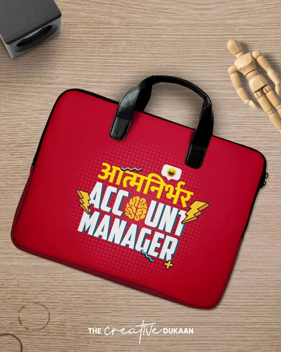 Funny Laptop Cover Bag - Social Media Account Manager