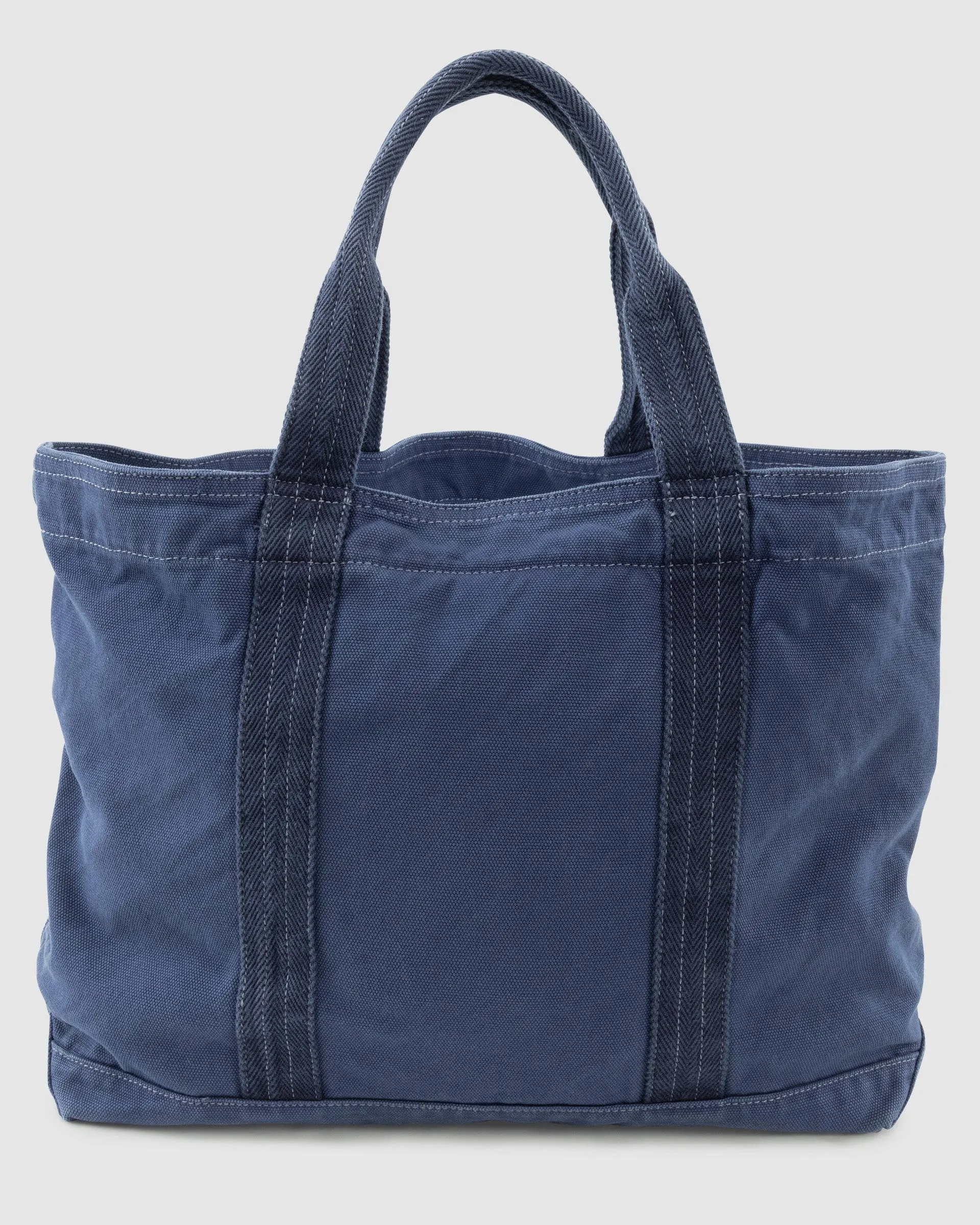 Garment Dyed Canvas Tote Bag in Wake by Johnnie-O