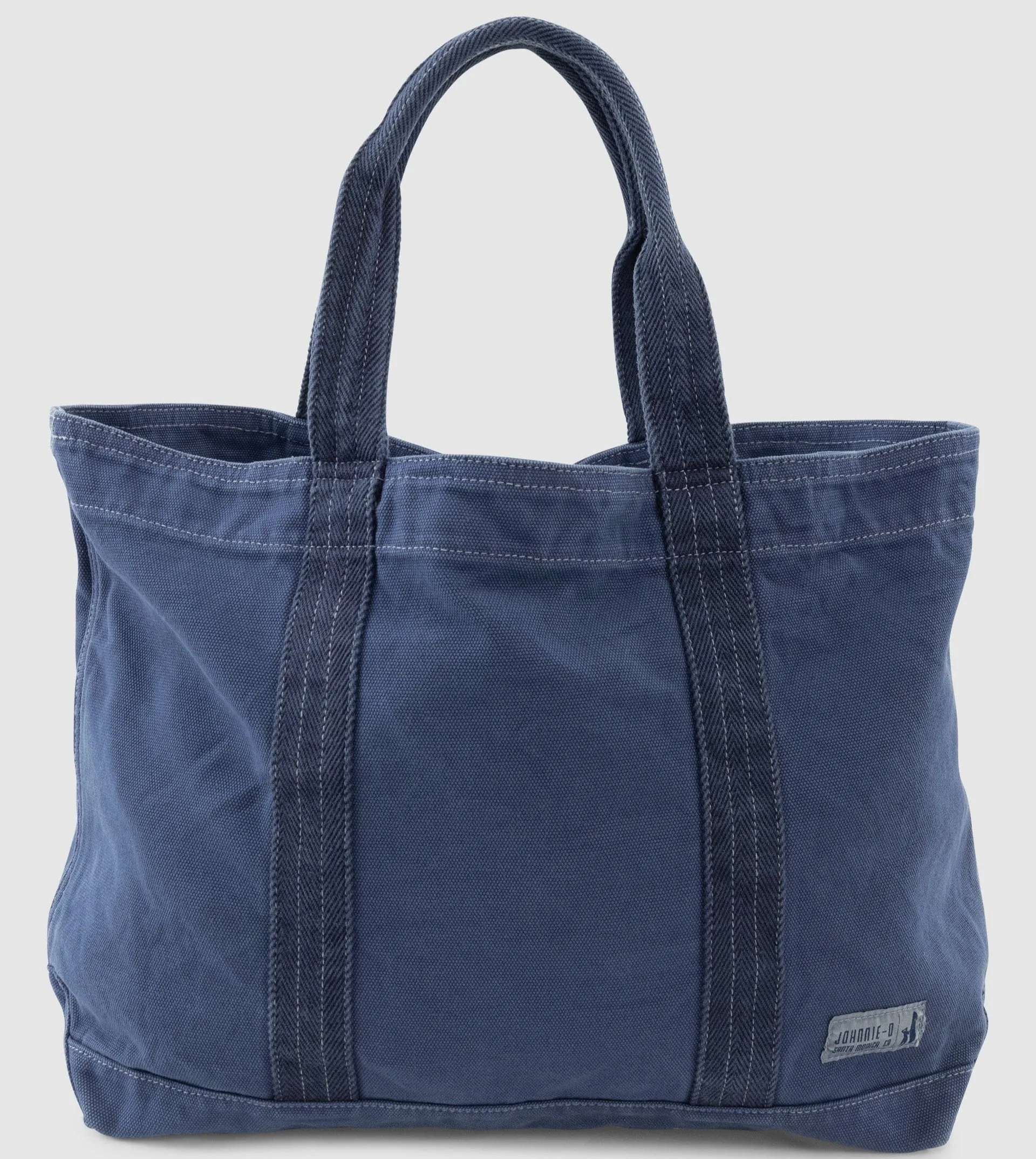 Garment Dyed Canvas Tote Bag in Wake by Johnnie-O