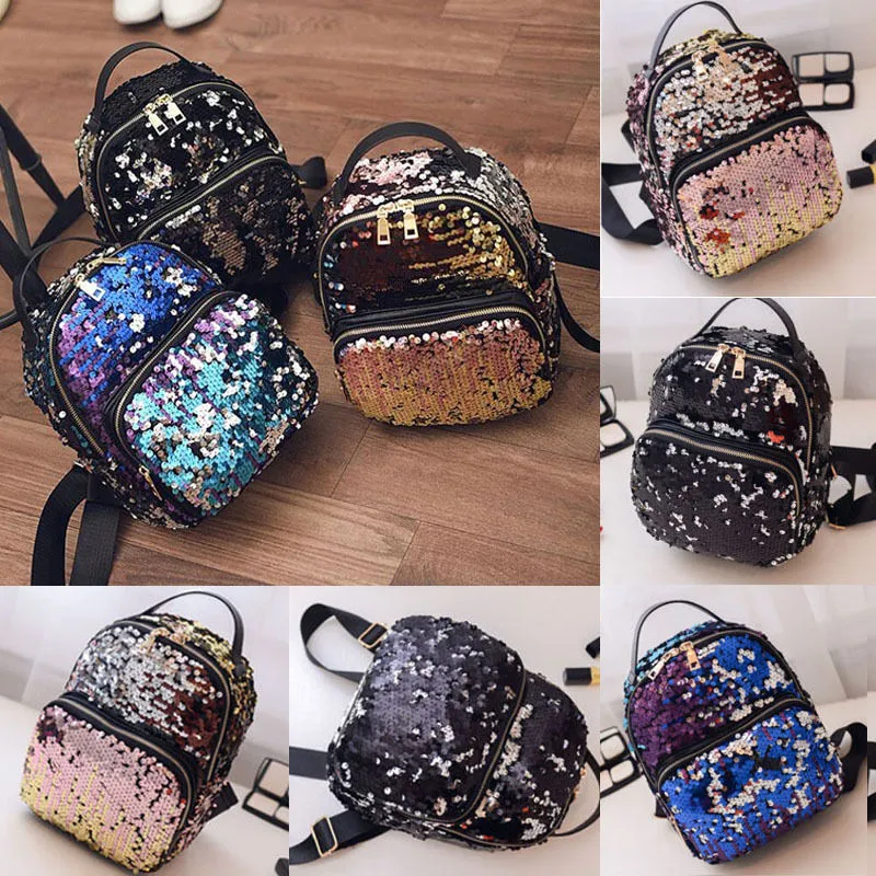 Glam Sequins Fashion Backpack Bag