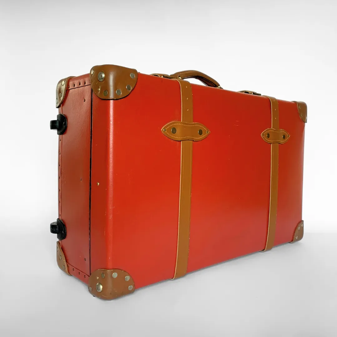 Globe Trotter Suitcase Leather