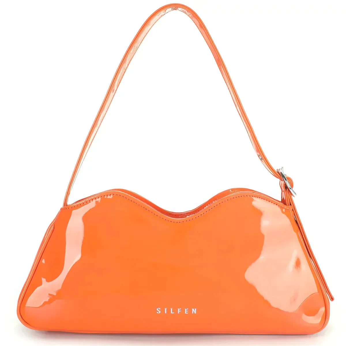 GRACE SHOULDER BAG - FLAME ORANGE