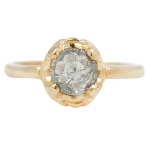 Gray Diamond Josephine Ring