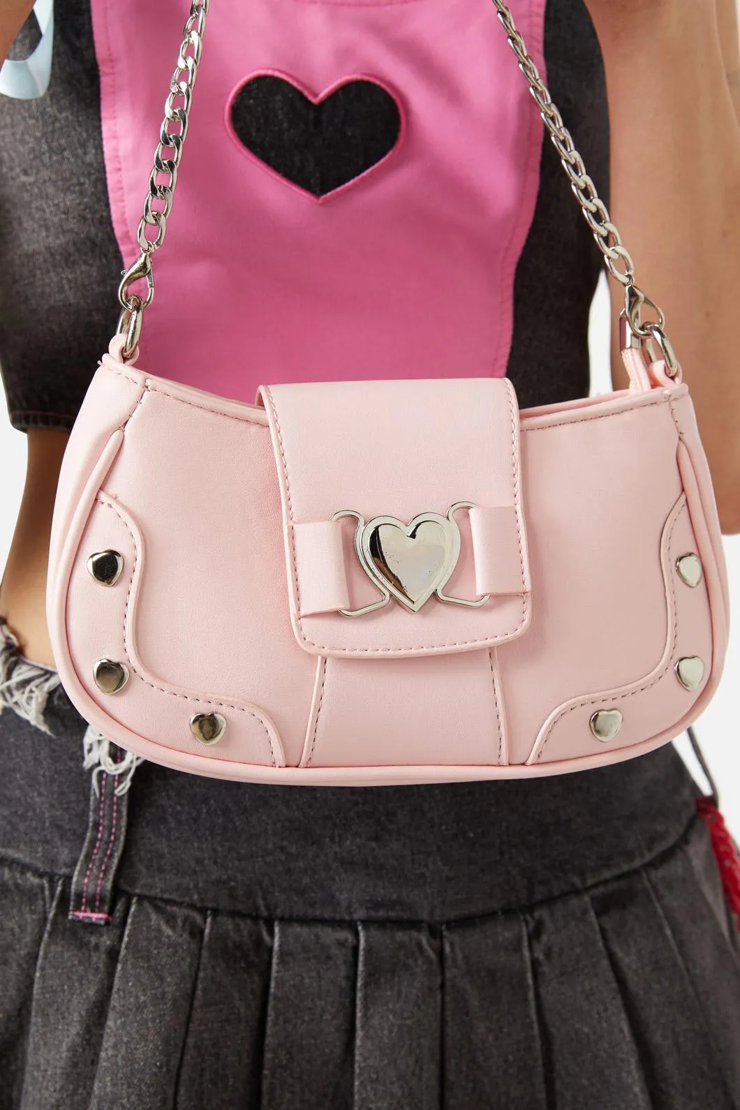 Hearts & Chain Bag