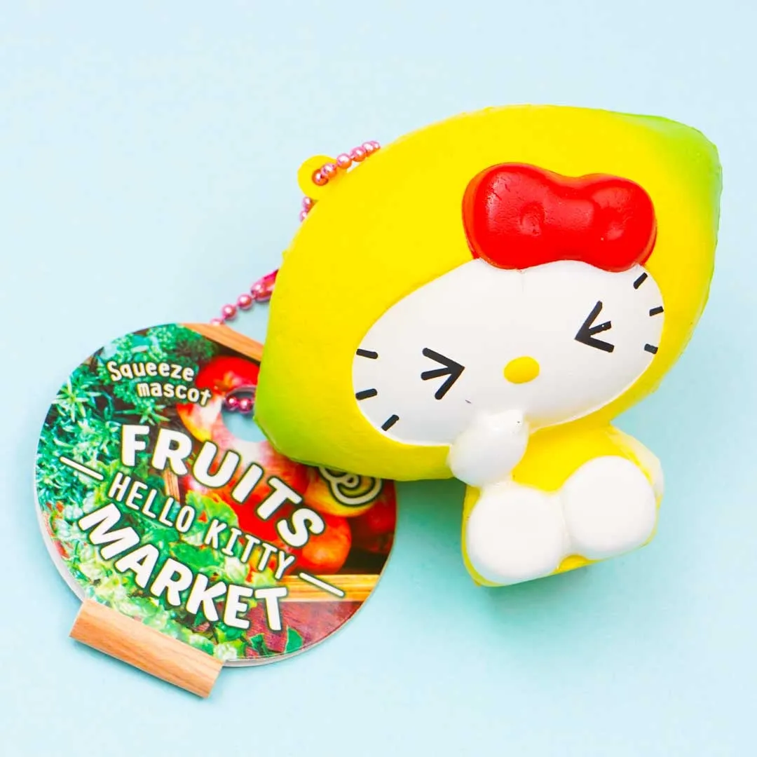 Hello Kitty Lemon Squishy Charm