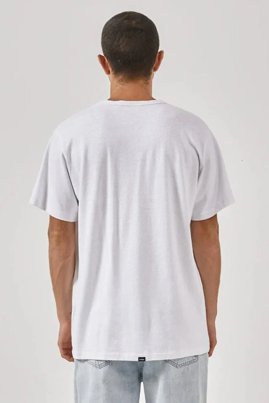 Hemp Existencial Merch Fit Tee Lucent White