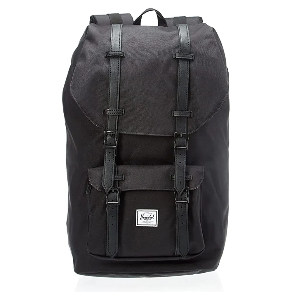 Herschel Unisex Black Classic 25L Little America Laptop Backpack