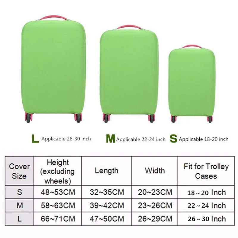 Hot Travel Luggage Cover Trolley Protective Case Suitcase Dust Cover for 18&quot; - 30&quot;Luggage Baggage Bag covers Travel Accessories