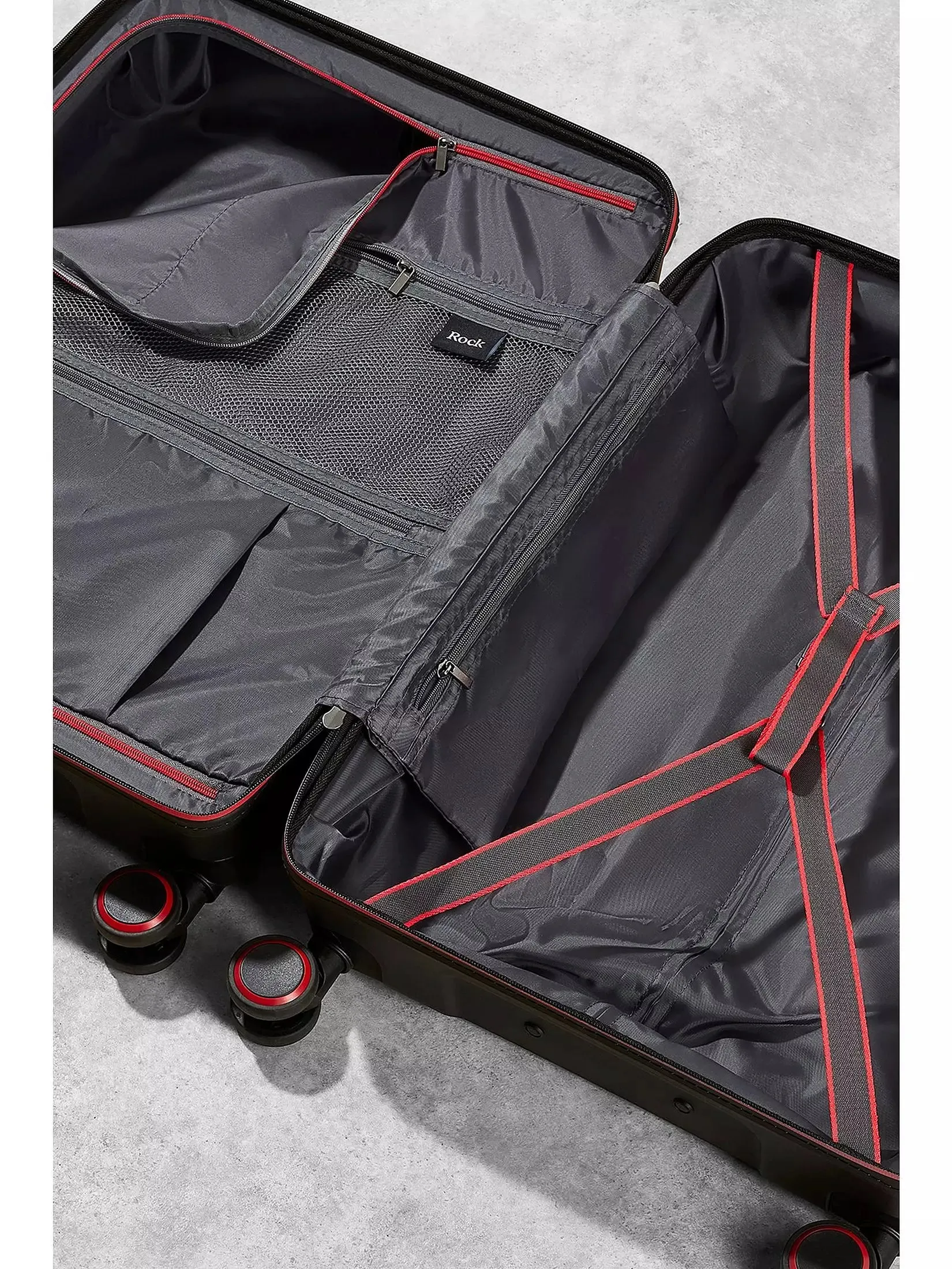 HYDRA-LITE Large Suitcase  - Black