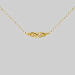 IMPERIAL. Ornate Flourish Collar - Gold