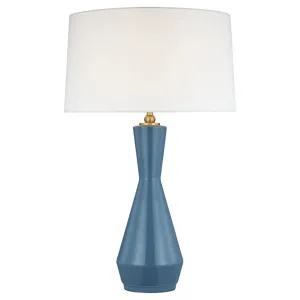 Jens Table Lamp Lucent Aqua Finish